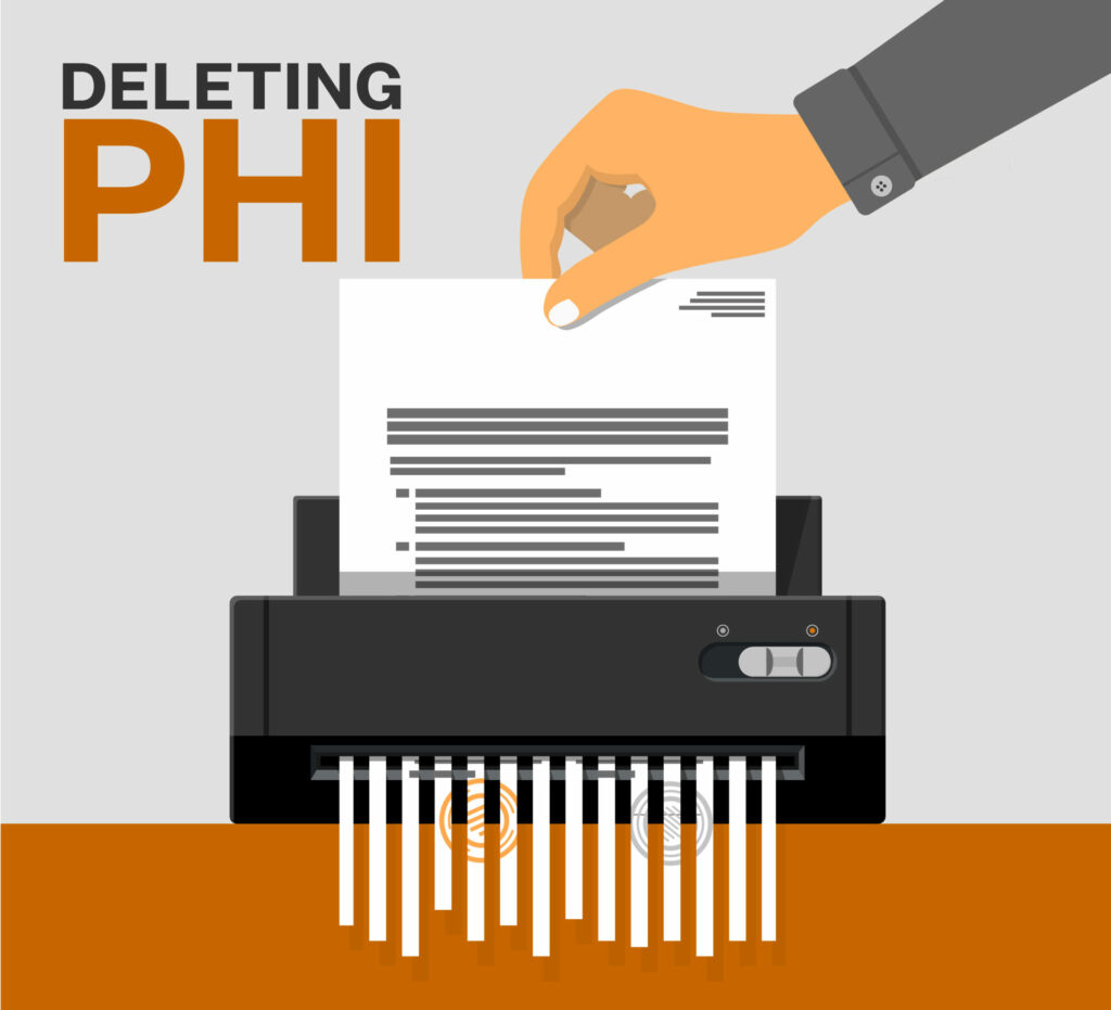 Deleting PHI